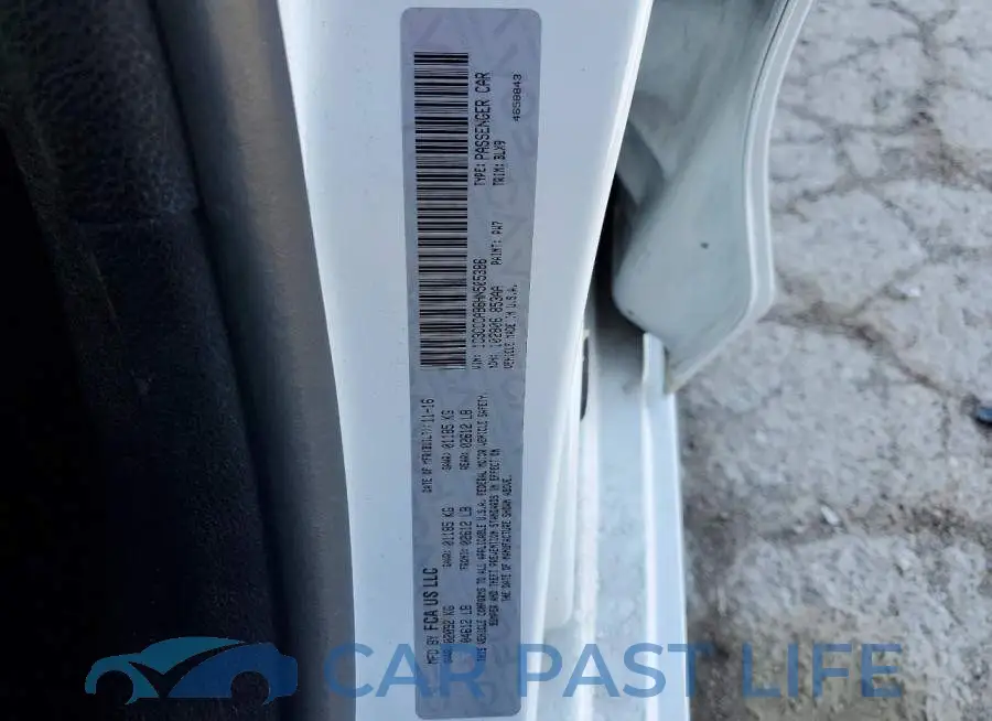 1C3CCCAB6HN505386# 12