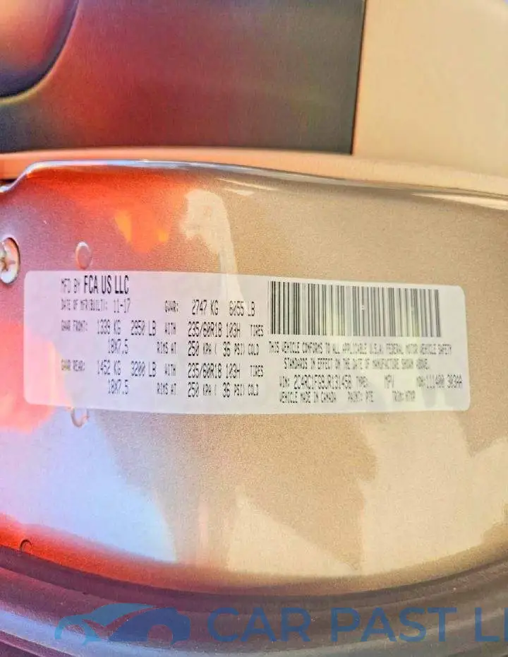 2C4RC1FG9JR131458# 13