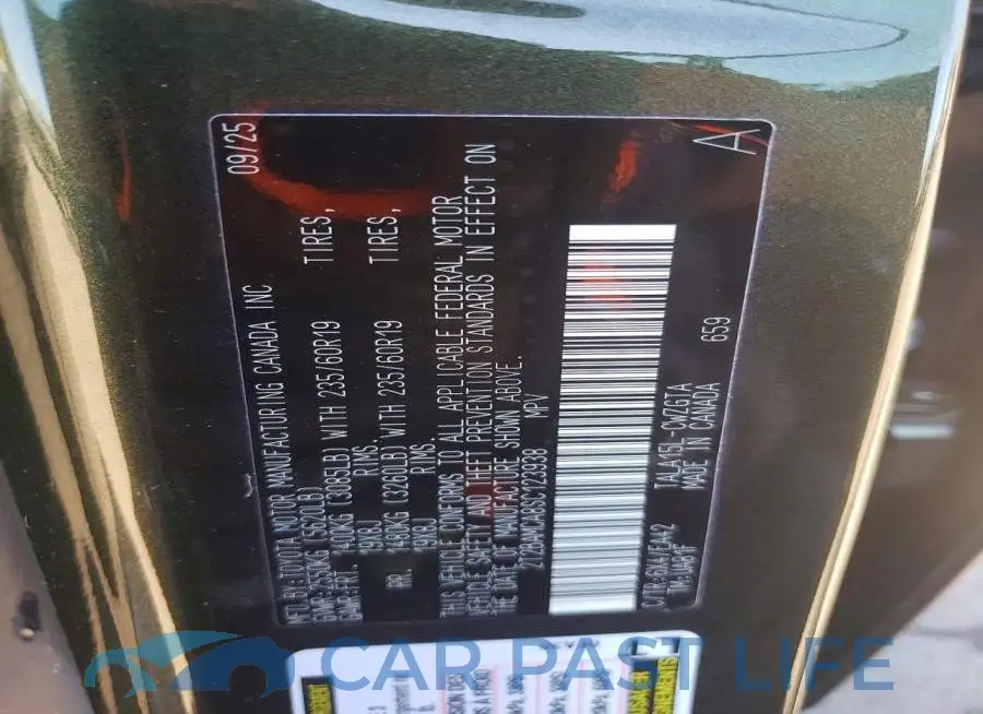 2T2BAMCA8SC123938# 13