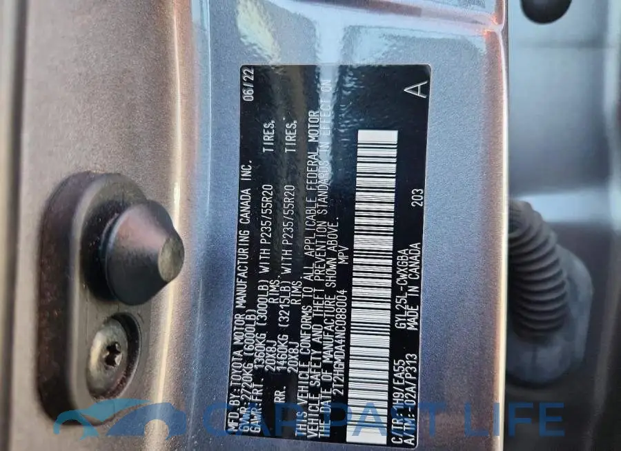 2T2HGMDA4NC088004# 14