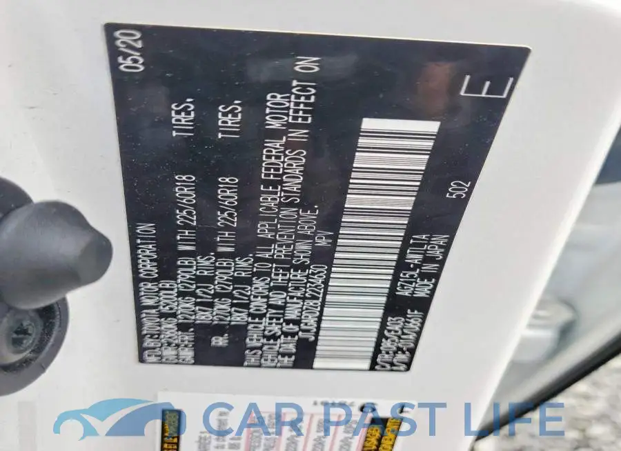 JTJGARDZ8L2234630# 13