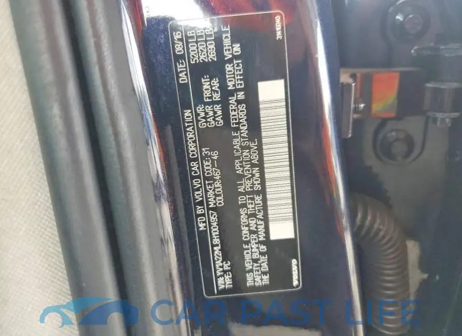 YV1A22ML8H1004957# 12