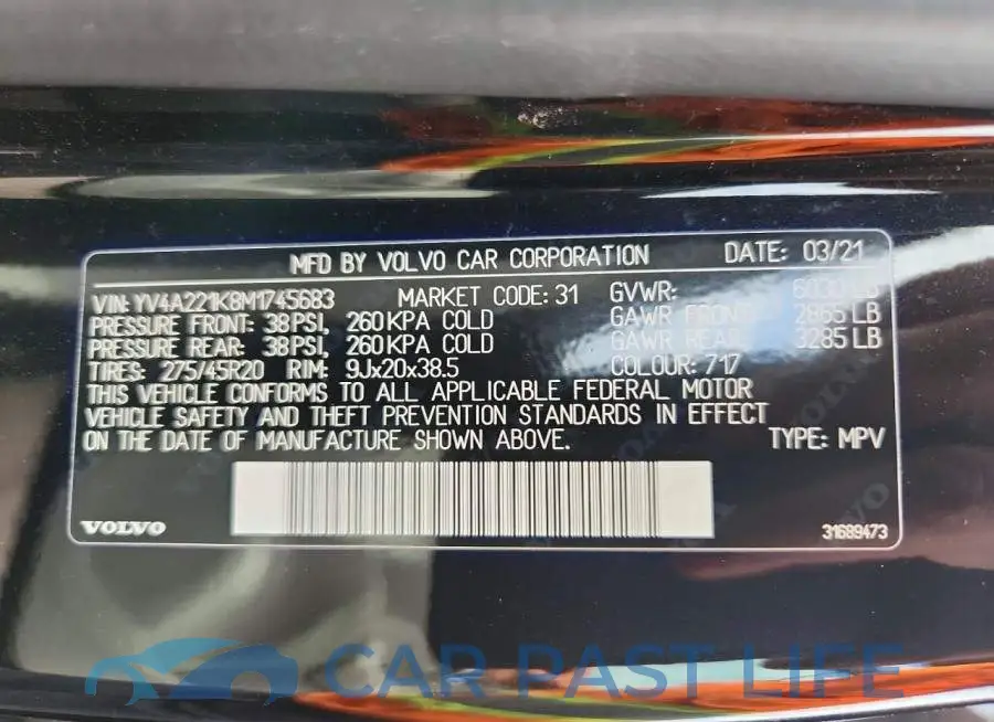 YV4A221K8M1745683# 13