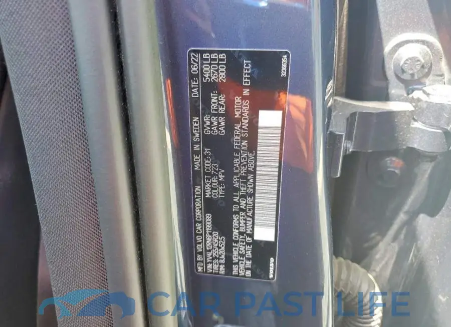 YV4L12RN6P1199089# 13