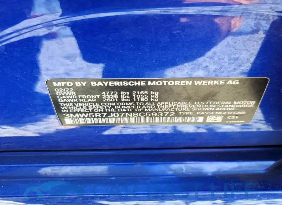 3MW5R7J07N8C59372# 12