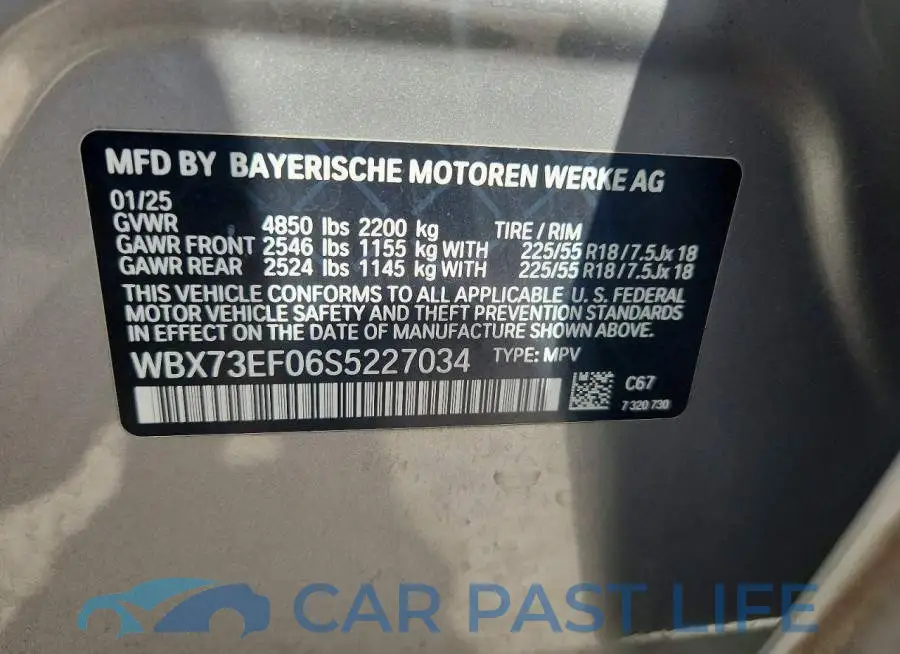 WBX73EF06S5227034# 13