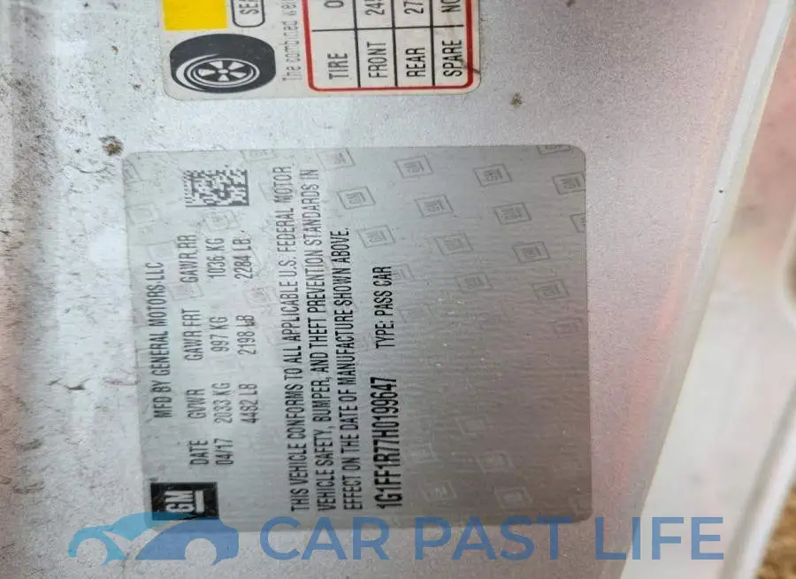 1G1FF1R77H0199647# 13