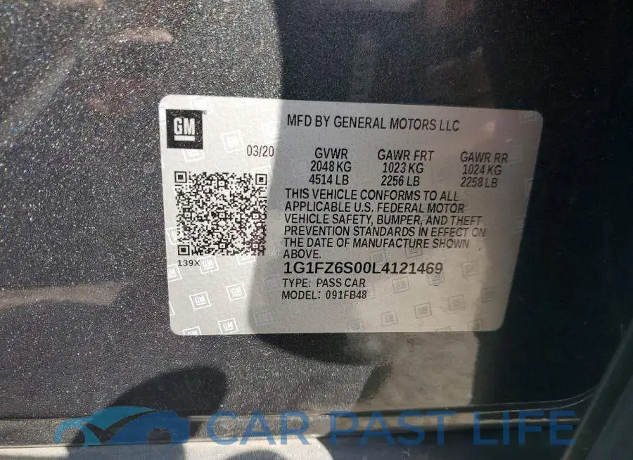 1G1FZ6S00L4121469# 13