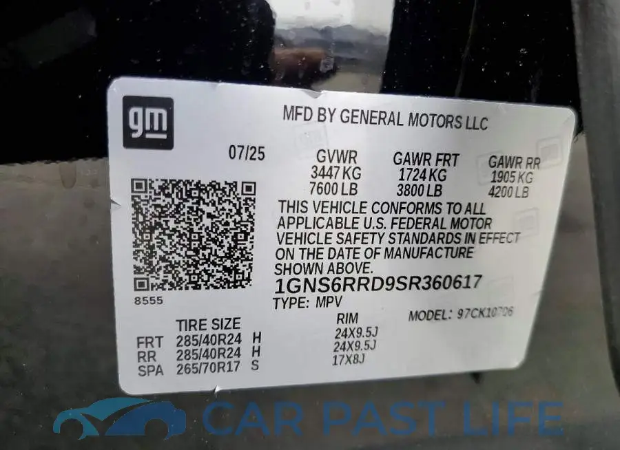 1GNS6RRD9SR360617# 14