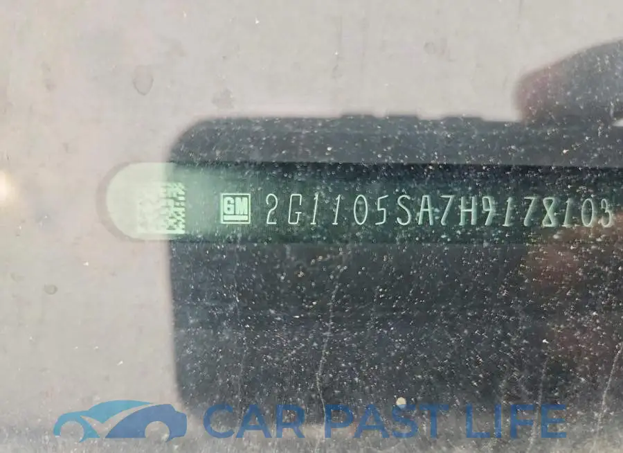 2G1105SA7H9178103# 12