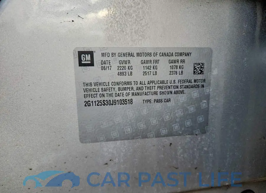 2G1125S30J9103518# 13