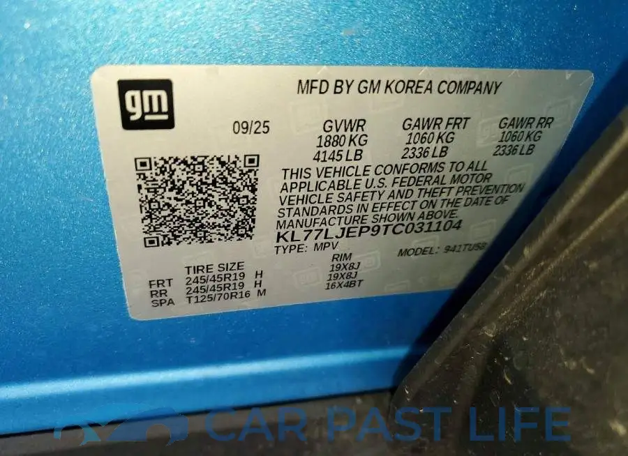KL77LJEP9TC031104# 14