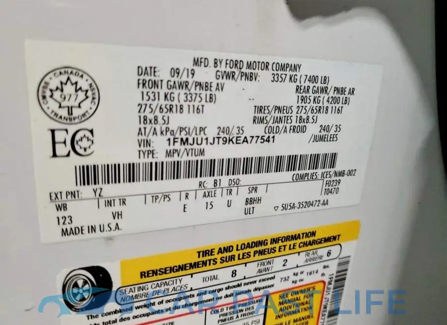 1FMJU1JT9KEA77541# 12