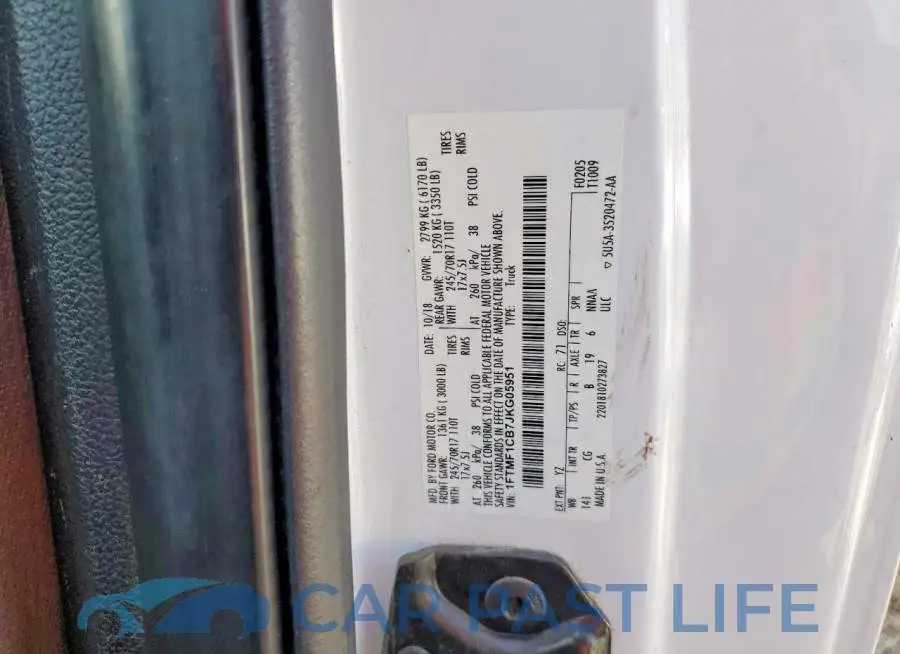 1FTMF1CB7JKG05951# 12