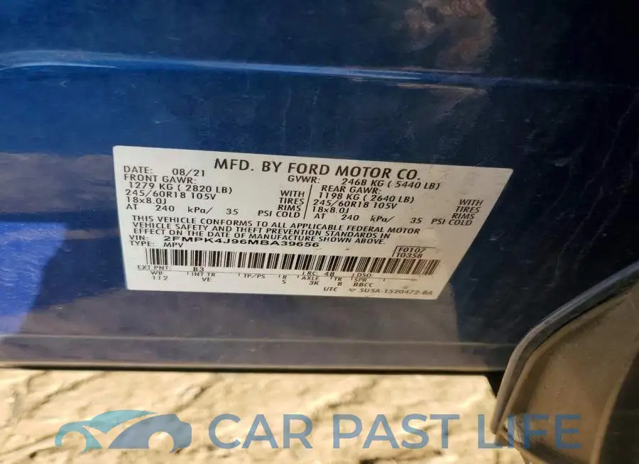 2FMPK4J96MBA39656# 13