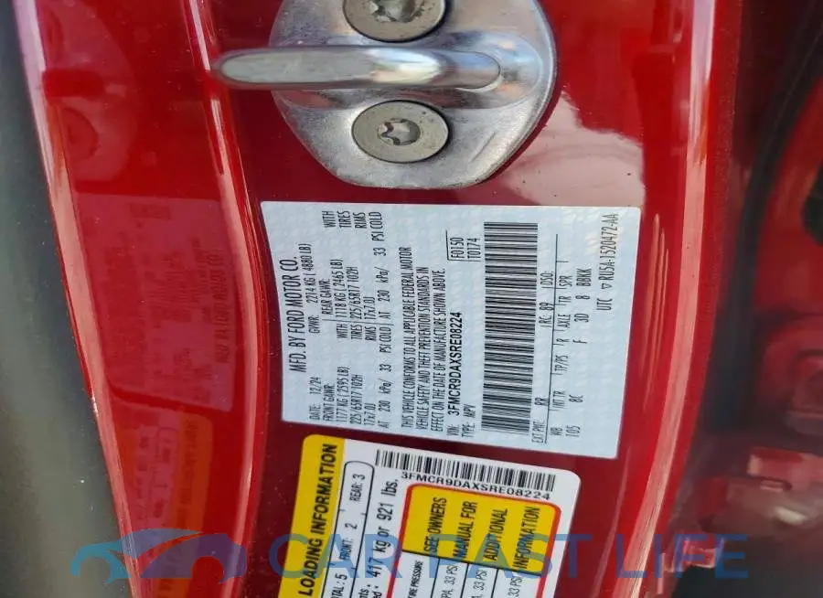 3FMCR9DAXSRE08224# 12