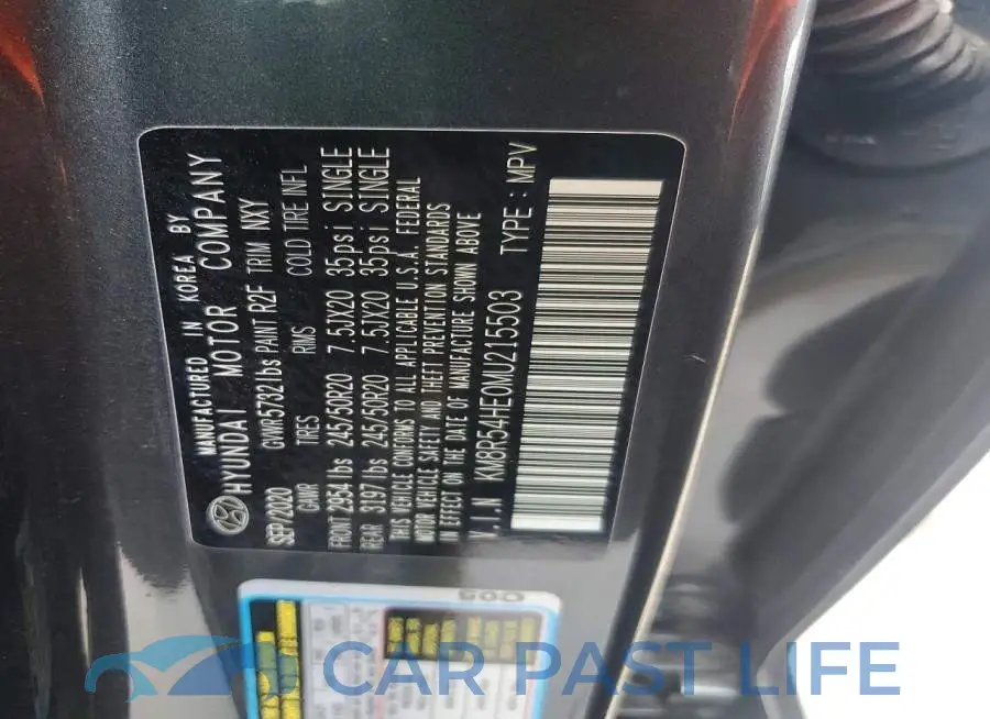 KM8R54HE0MU215503# 13