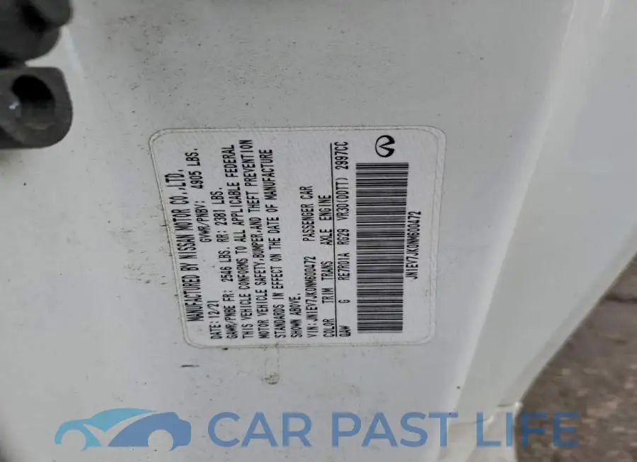 JN1EV7JK0NM600472# 12