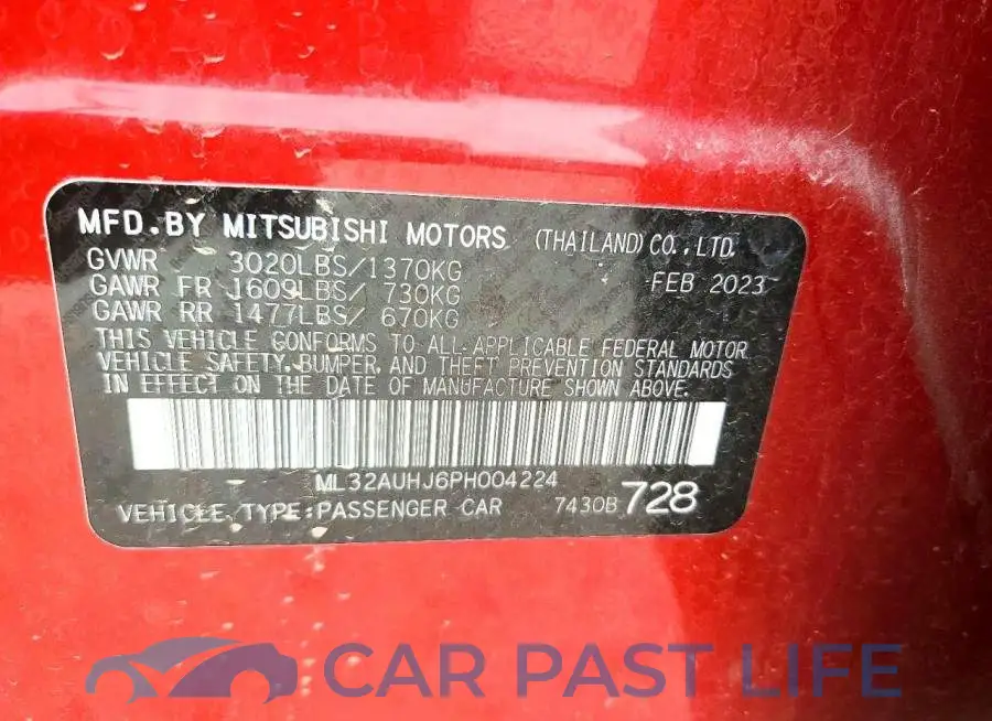 ML32AUHJ6PH004224# 12