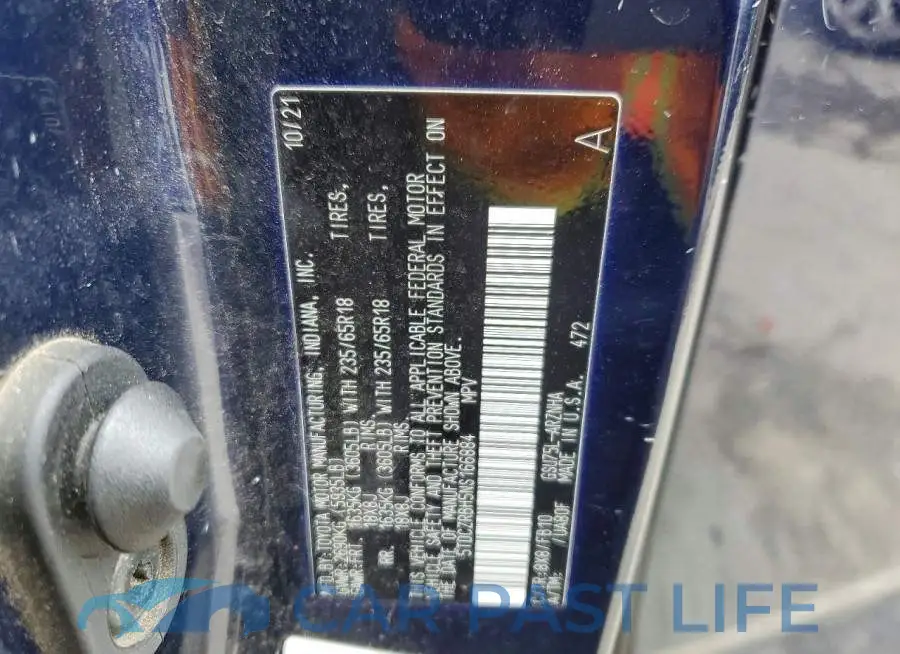 5TDCZRBH5NS166884# 14