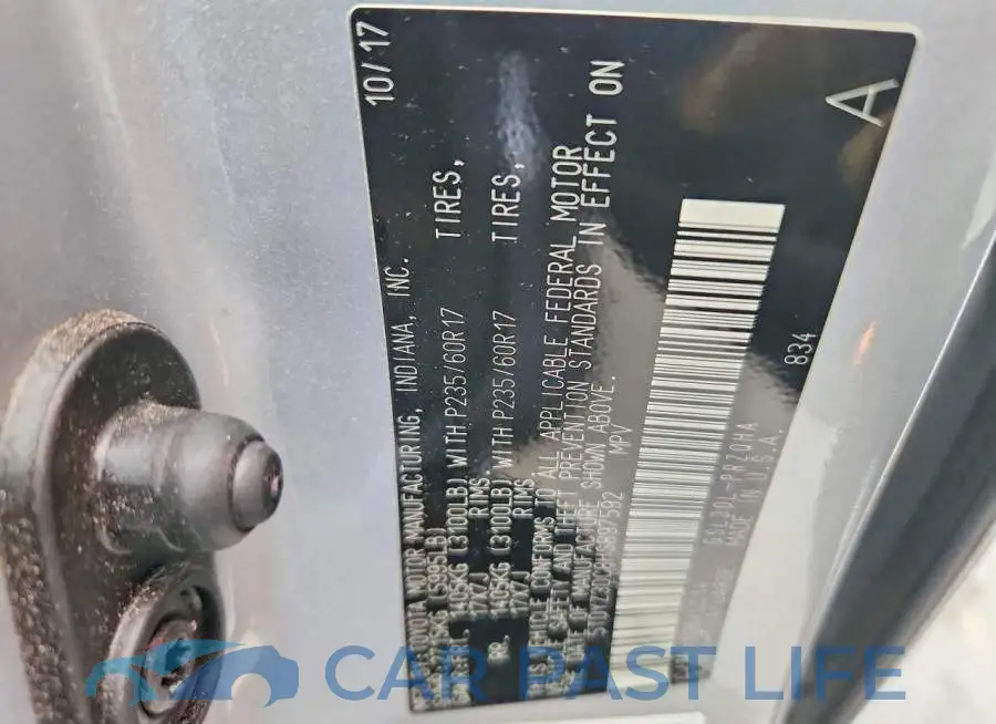 5TDYZ3DC8HS897592# 12
