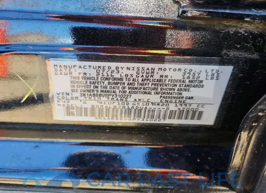 3N1AB8BV8PY310227# 12