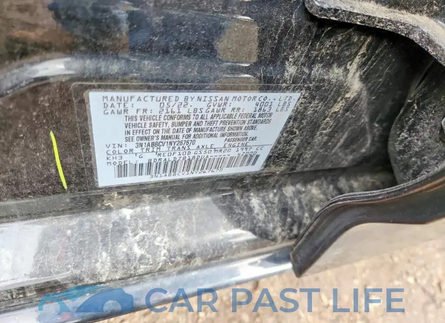 3N1AB8CV1NY267670# 13