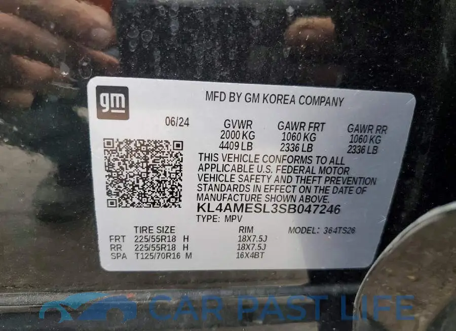 KL4AMESL3SB047246# 13