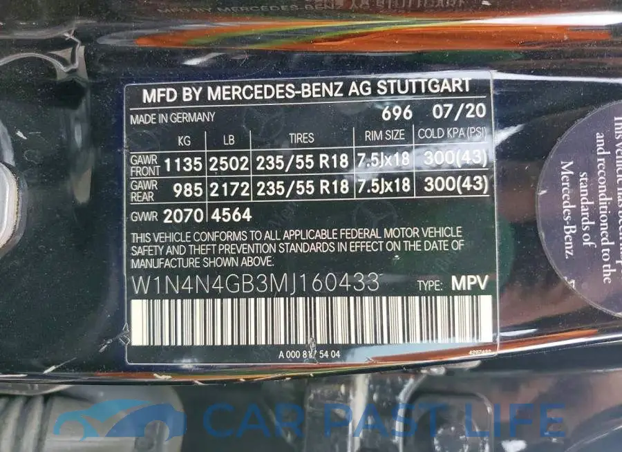 W1N4N4GB3MJ160433# 13