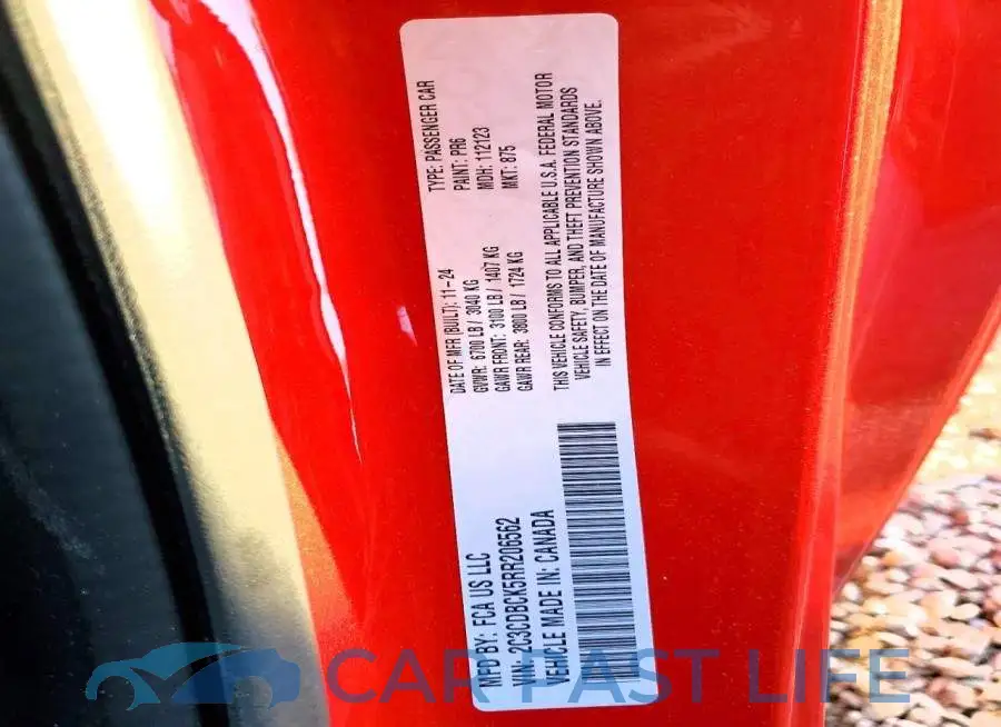 2C3CDBCK5RR206562# 12