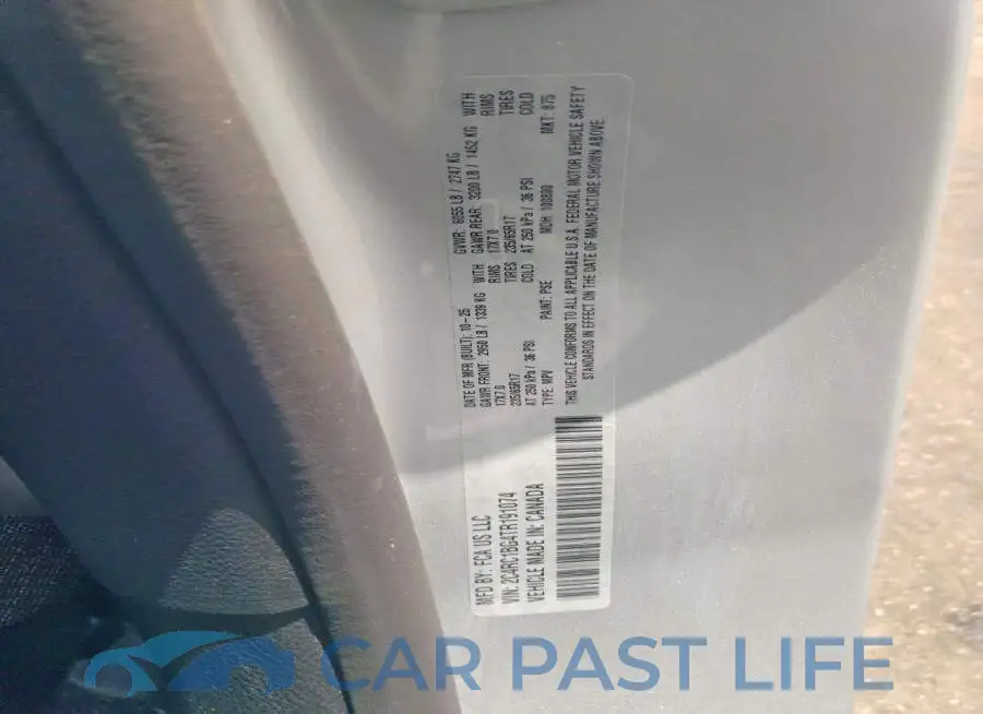 2C4RC1BG4TR191074# 13