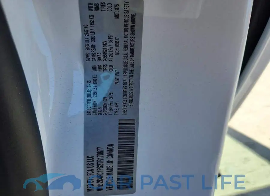 2C4RC1PG2TR170877# 13