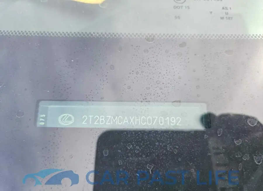 2T2BZMCAXHC070192# 14