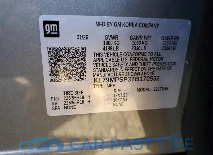 KL79MPSP3TB170552# 13