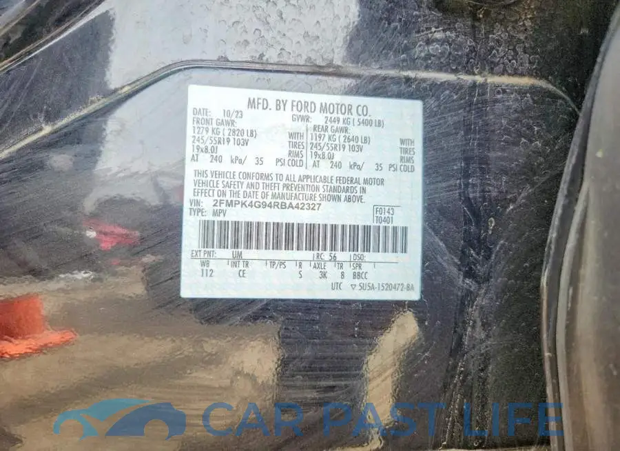 2FMPK4G94RBA42327# 13