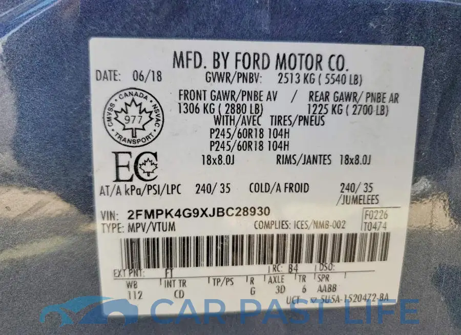 2FMPK4G9XJBC28930# 13
