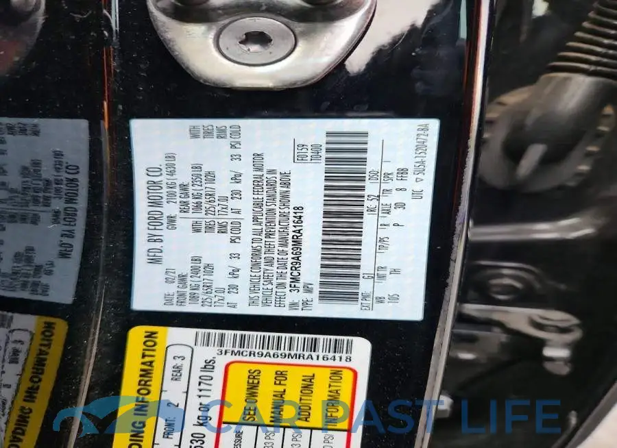 3FMCR9A69MRA16418# 13