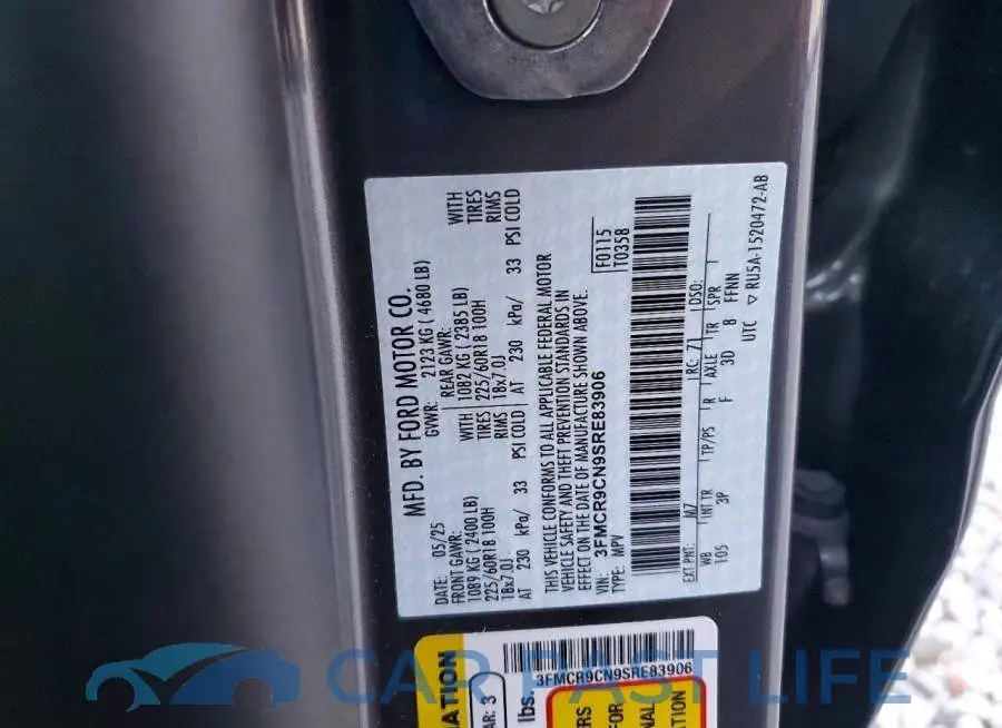 3FMCR9CN9SRE83906# 13