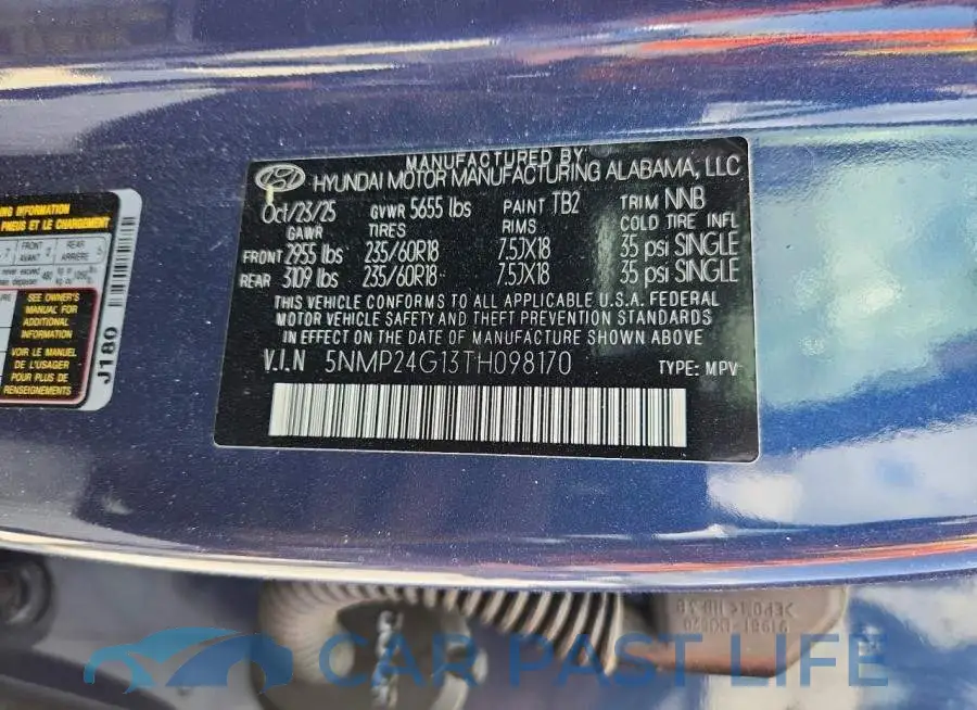 5NMP24G13TH098170# 14