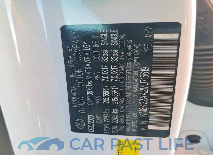 KM8K22AA2MU715619# 13