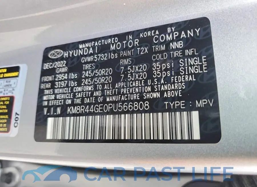 KM8R44GE0PU566808# 13