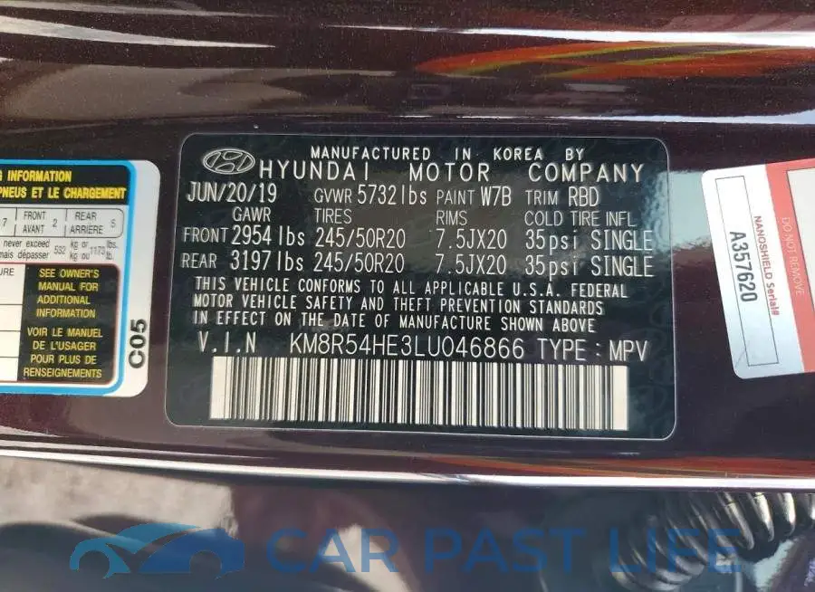 KM8R54HE3LU046866# 14