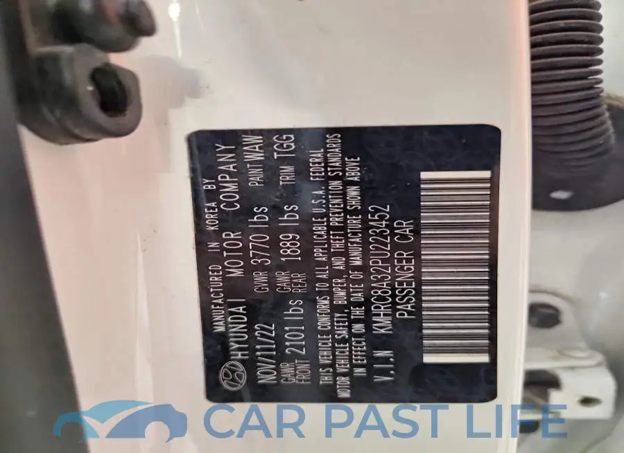 KMHRC8A32PU223452# 13