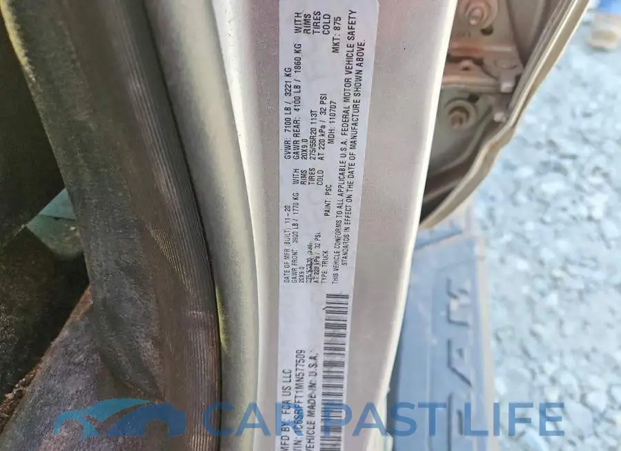 1C6SRFFT1MN577509# 12