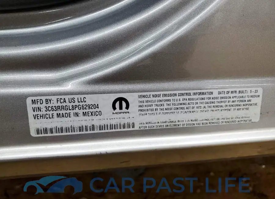3C63RRGL8PG629204# 12
