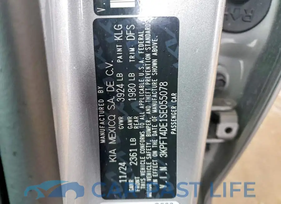 3KPFT4DE1SE055078# 13