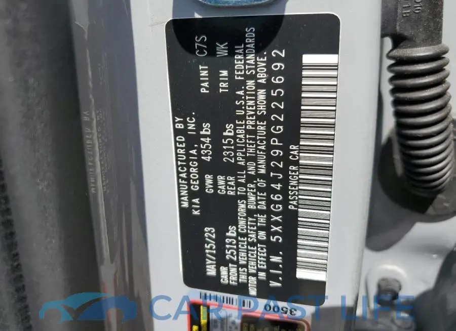 5XXG64J29PG225692# 12
