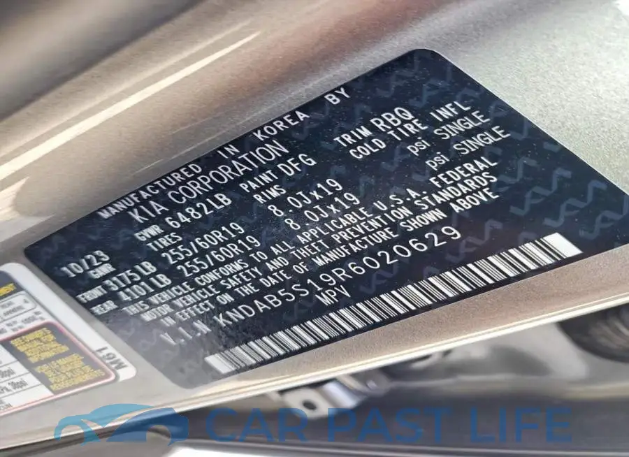 KNDAB5S19R6020629# 13
