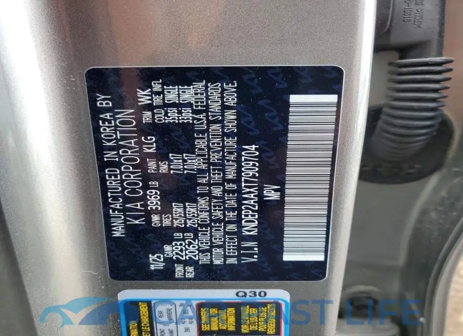 KNDEP2AAXT7909704# 13