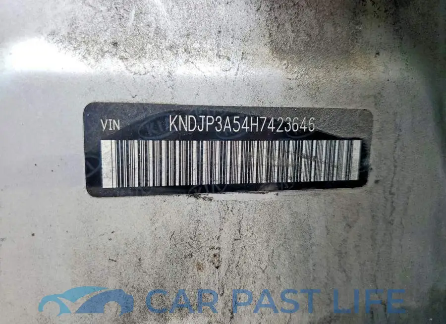 KNDJP3A54H7423646# 12